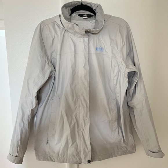 Women’s Gray REI Rain Jacket - Picture 1 of 3